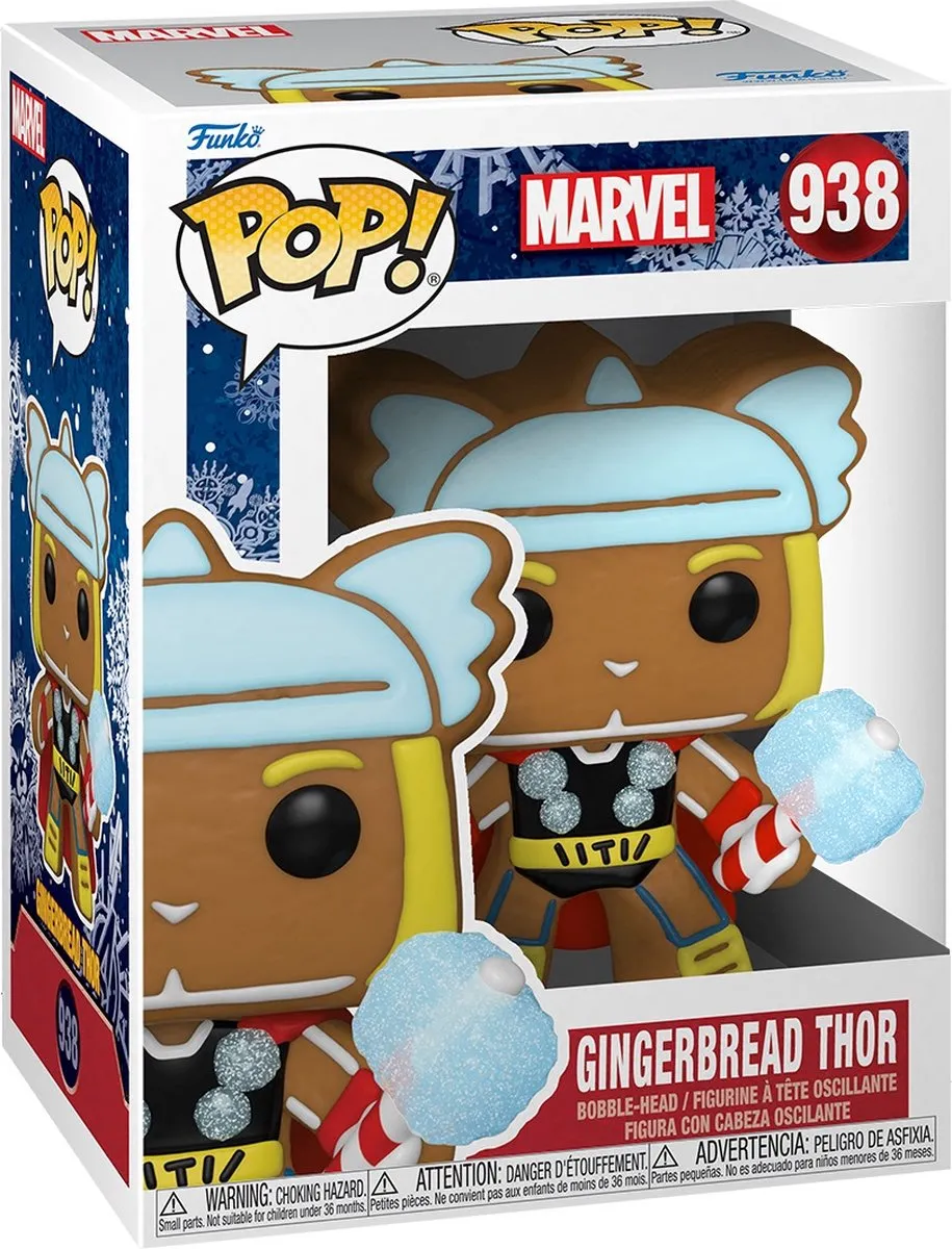 Funko Pop! Marvel Holiday Gingerbread Thor #938