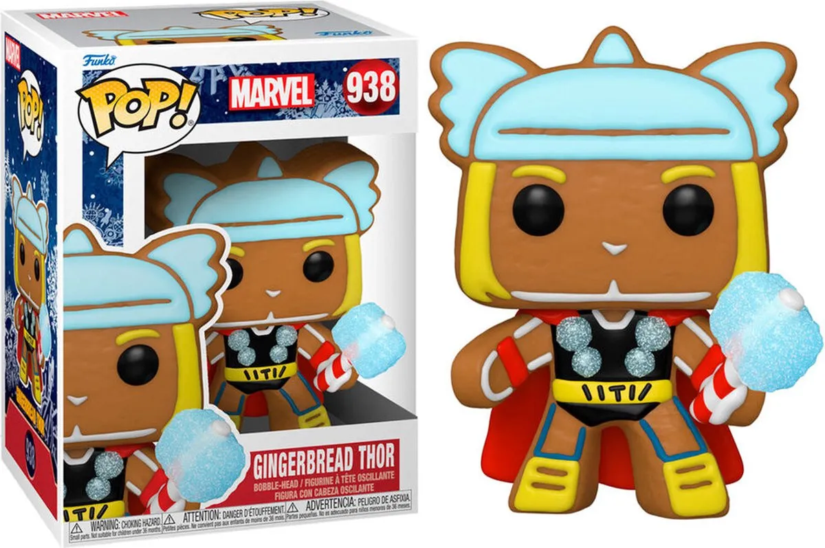 Funko Pop! Marvel Holiday Gingerbread Thor #938