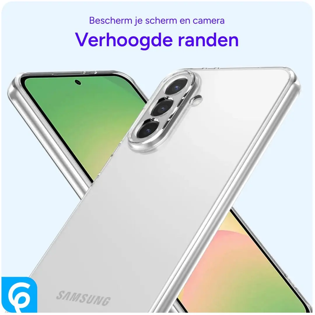Selected Transparant TPU Hoesje Samsung Galaxy A56 - Ultra Dun - afbeelding 6 van 6