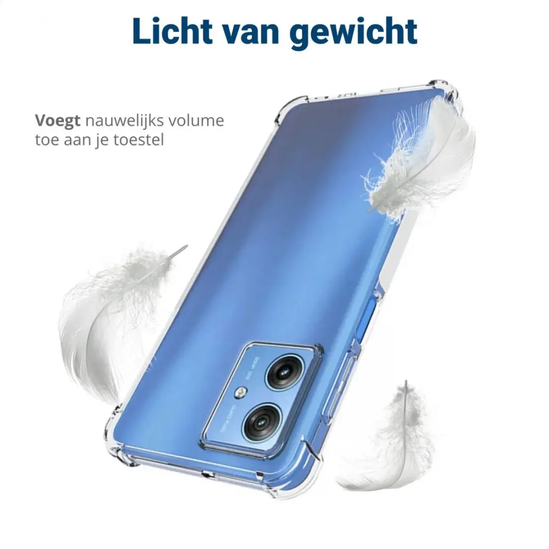 Selected Transparant TPU Hoesje Motorola Moto G14 - Schokbestendig