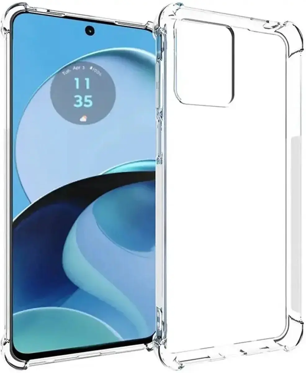 Selected Transparant TPU Hoesje Motorola Moto G14