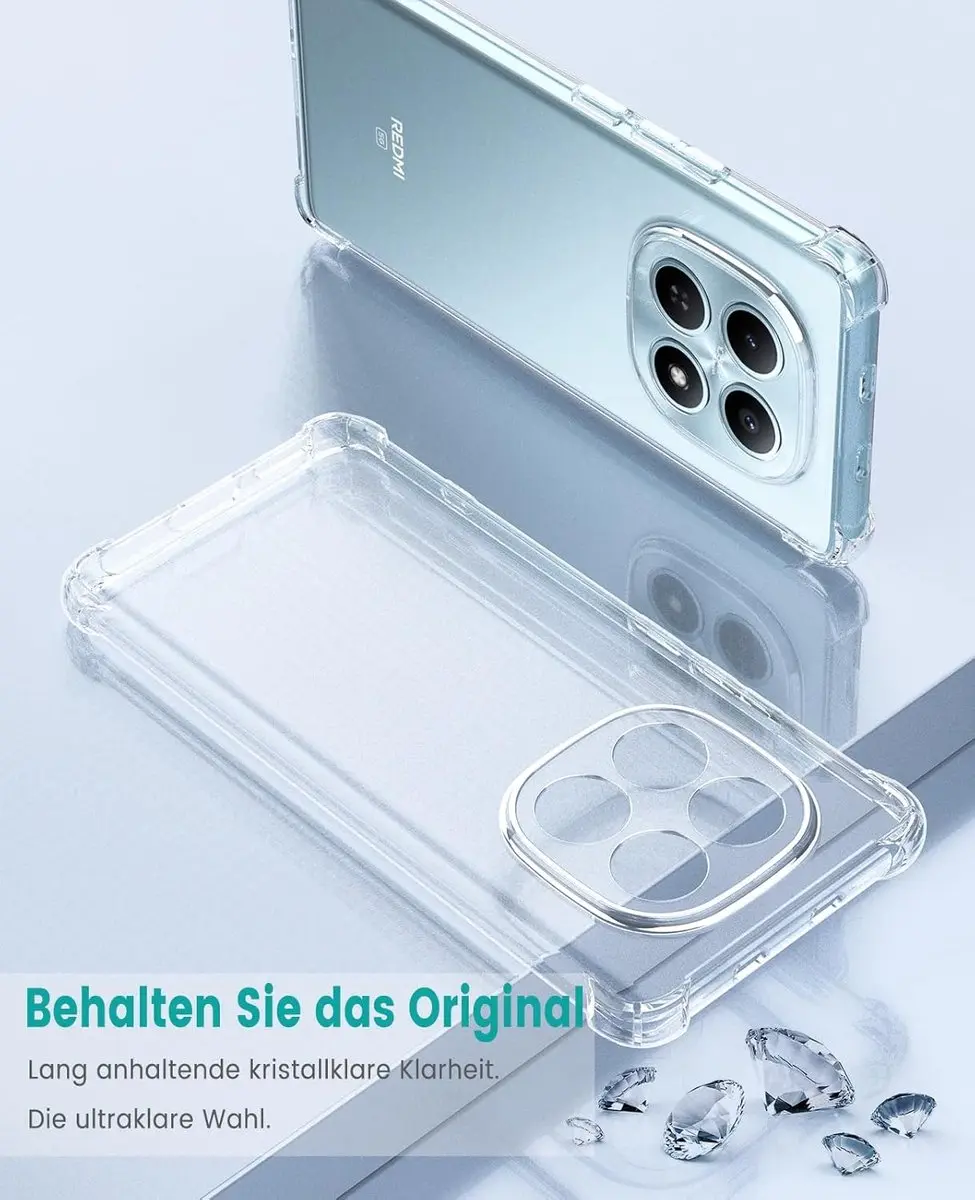 Selected Transparant Hoesje Xiaomi Redmi Note 15 4G - Schokbestendig