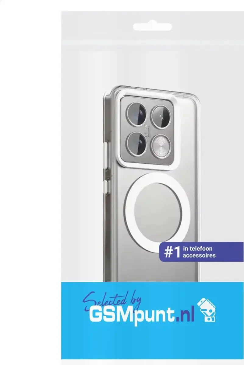 Selected Hoesje Xiaomi 14T MagSafe Transparant