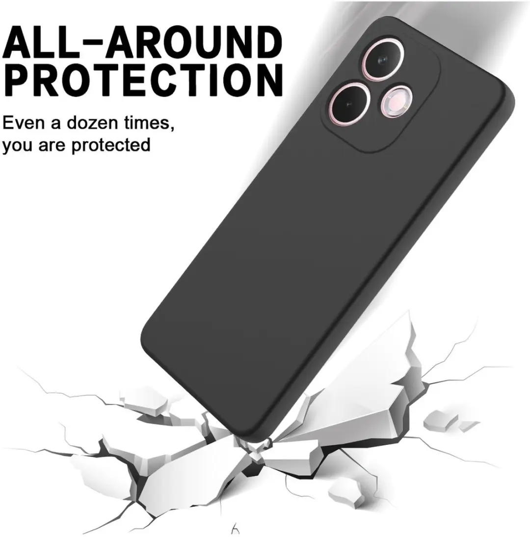 Selected Zwart Dun TPU Hoesje Oppo A5 Pro