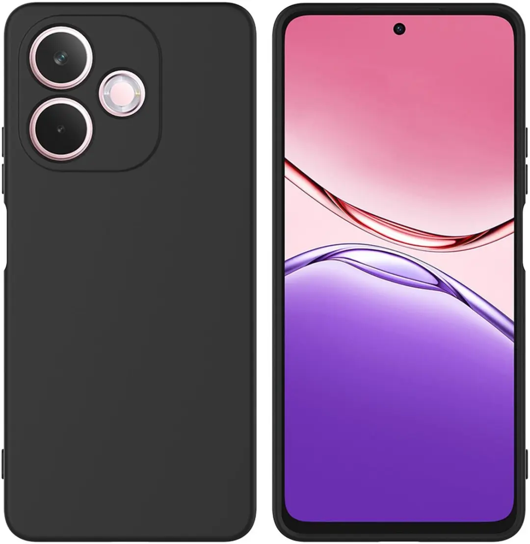 Selected Zwart Dun TPU Hoesje Oppo A5 Pro