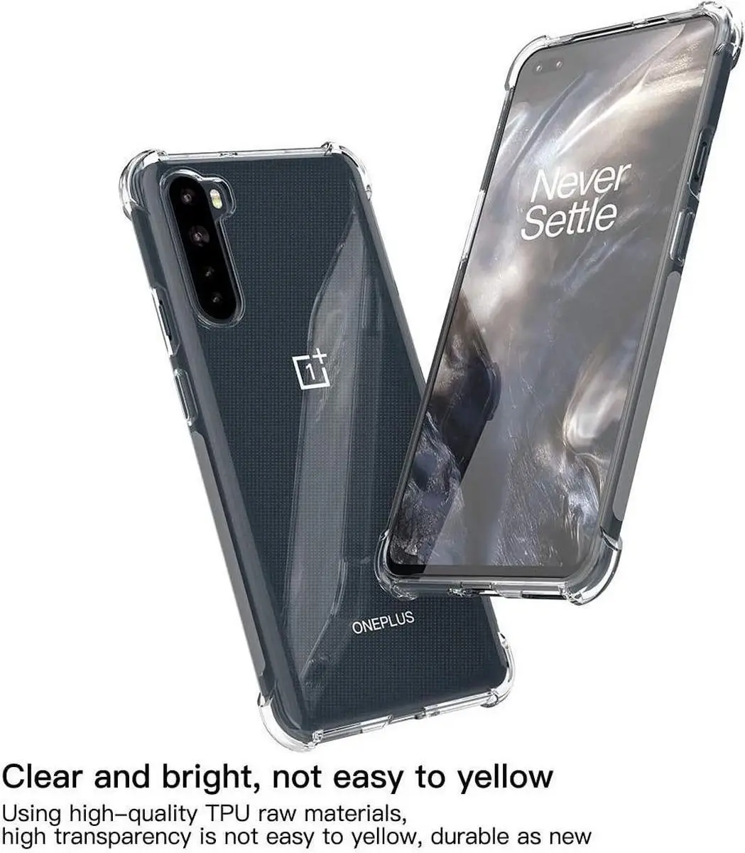 OnePlus Nord Hoesje TPU Transparant