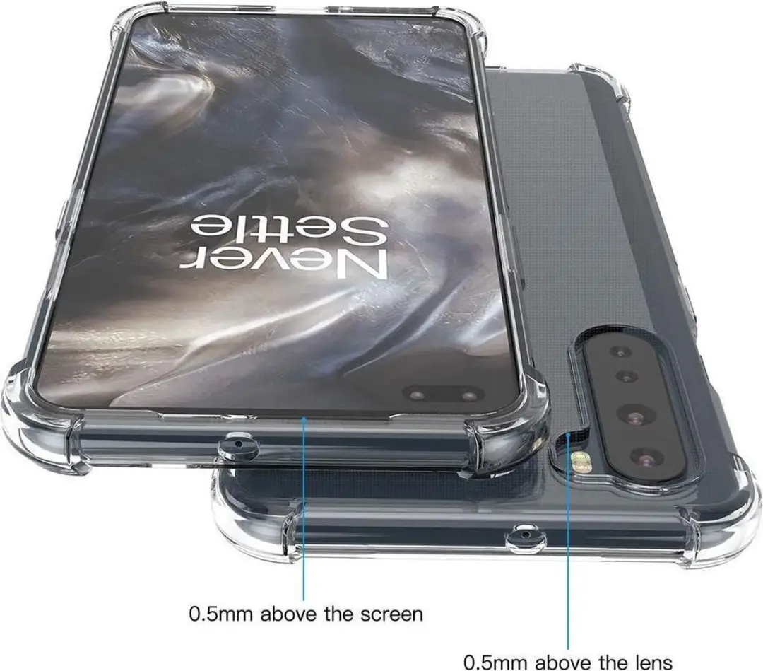 OnePlus Nord Hoesje TPU Transparant