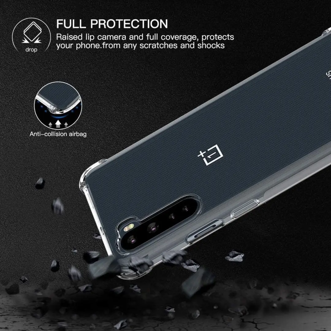 OnePlus Nord Hoesje TPU Transparant