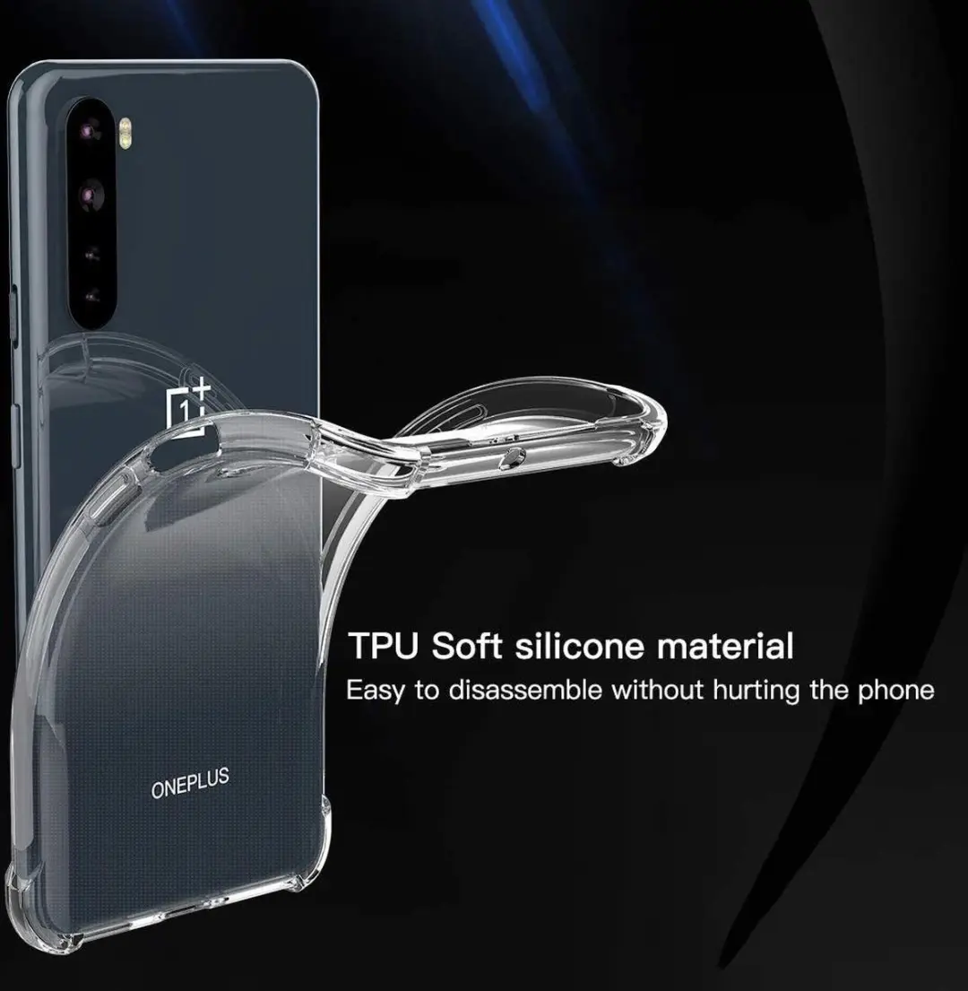 OnePlus Nord Hoesje TPU Transparant