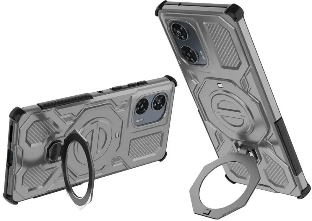Selected Hoesje Motorola Edge 50 Fusion - Grijs - afbeelding 6 van 6