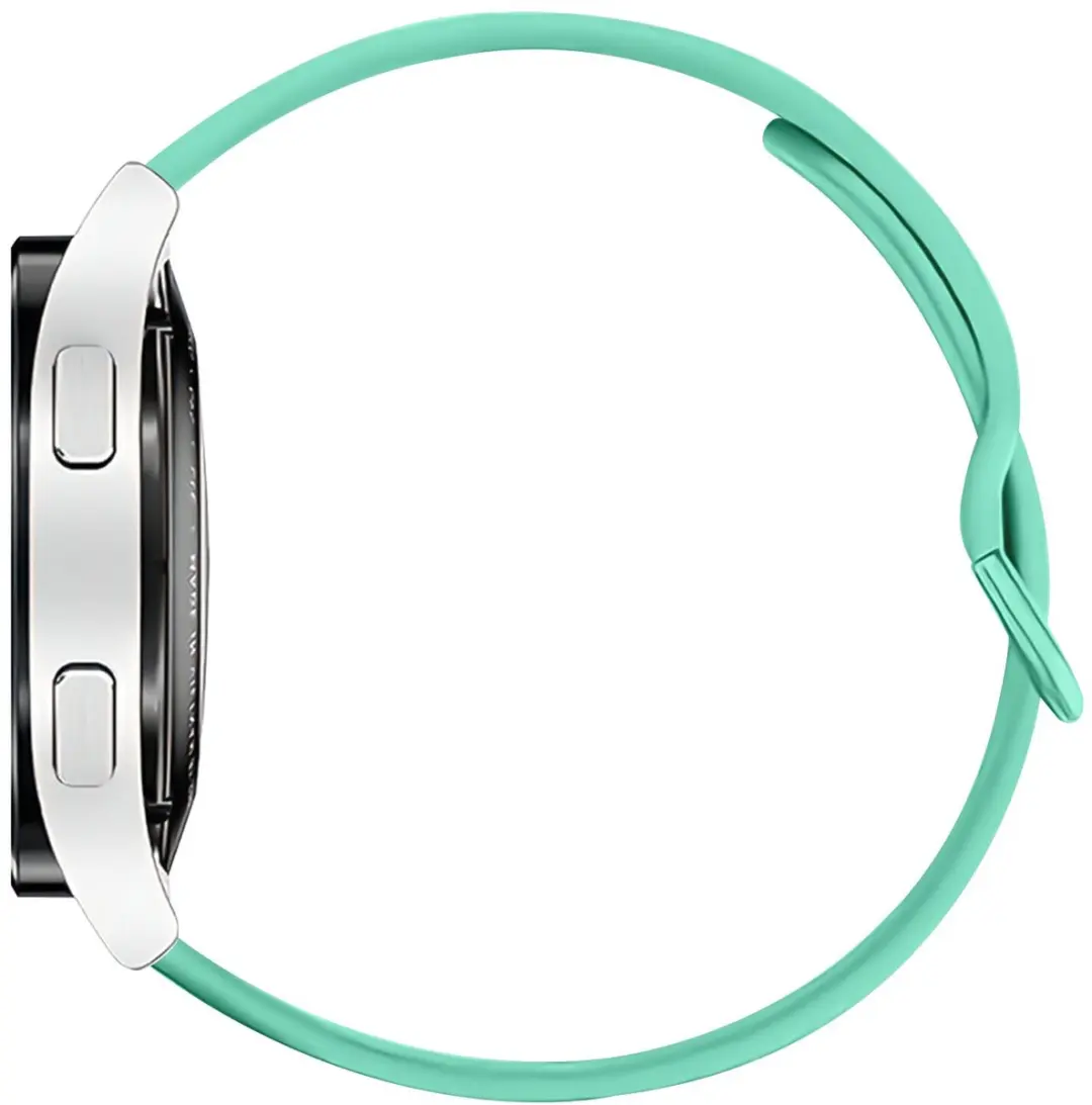 Selected SBG Universeel 20mm Horlogeband Siliconen Mintgroen