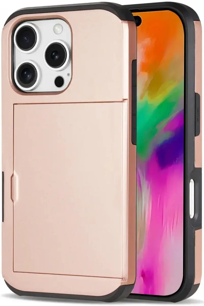 Selected Hoesje met Kaarthouder iPhone 16 Pro