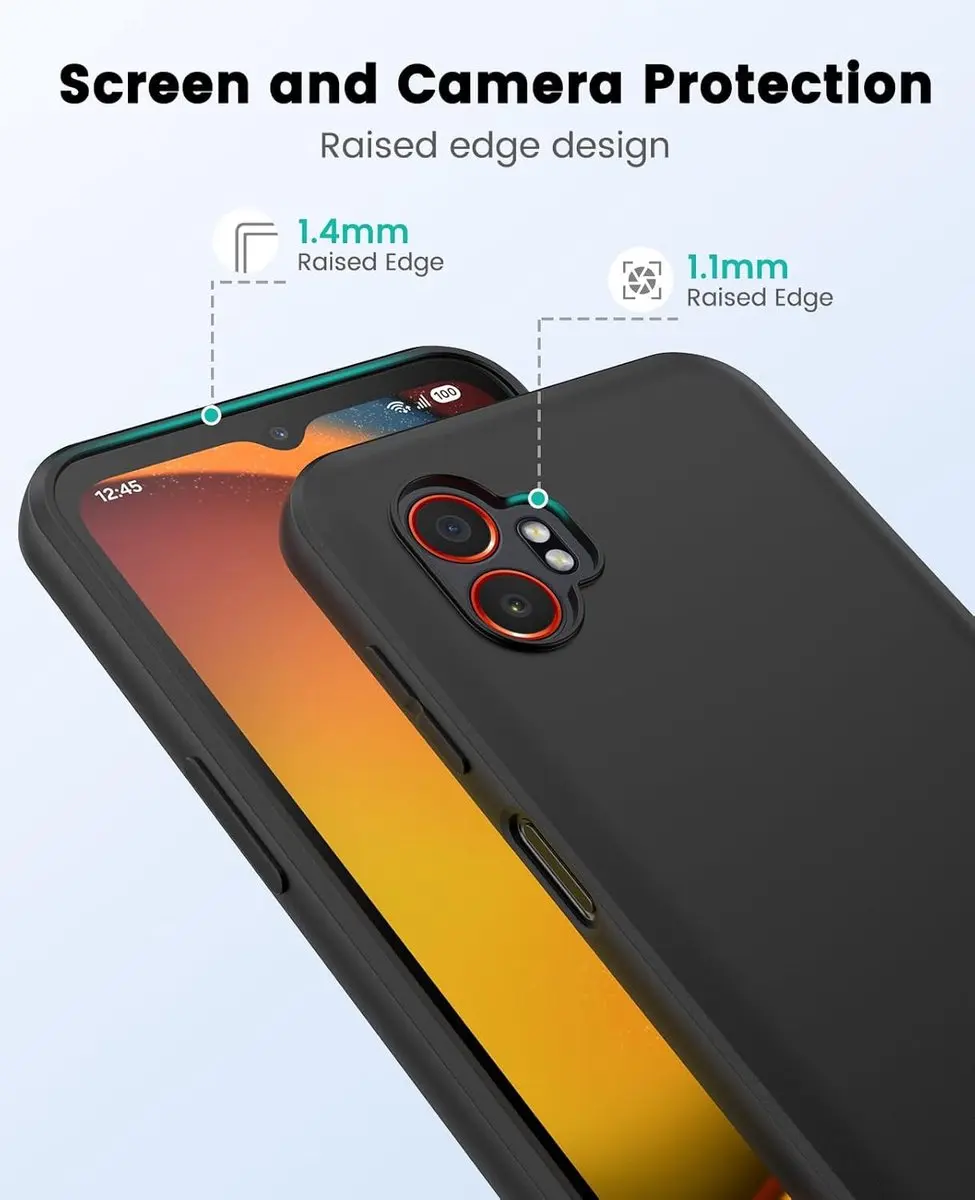 Selected Zwart Dun TPU Hoesje Samsung Galaxy Xcover 7 Pro - afbeelding 6 van 6
