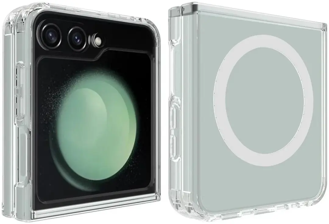 Selected Transparant Hoesje Samsung Galaxy Z Flip 6/7 FE - MagSafe