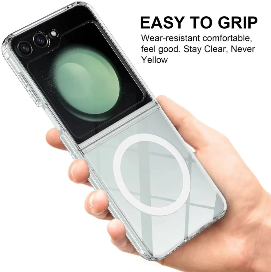 Selected Transparant Hoesje Samsung Galaxy Z Flip 6/7 FE - MagSafe