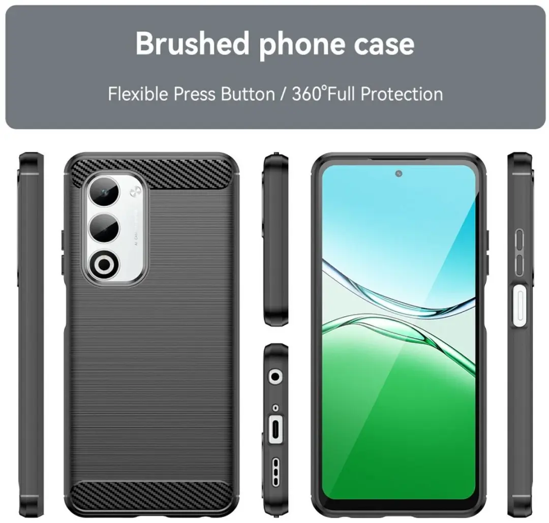 Selected TPU Hoesje Oppo A5 - Zwart