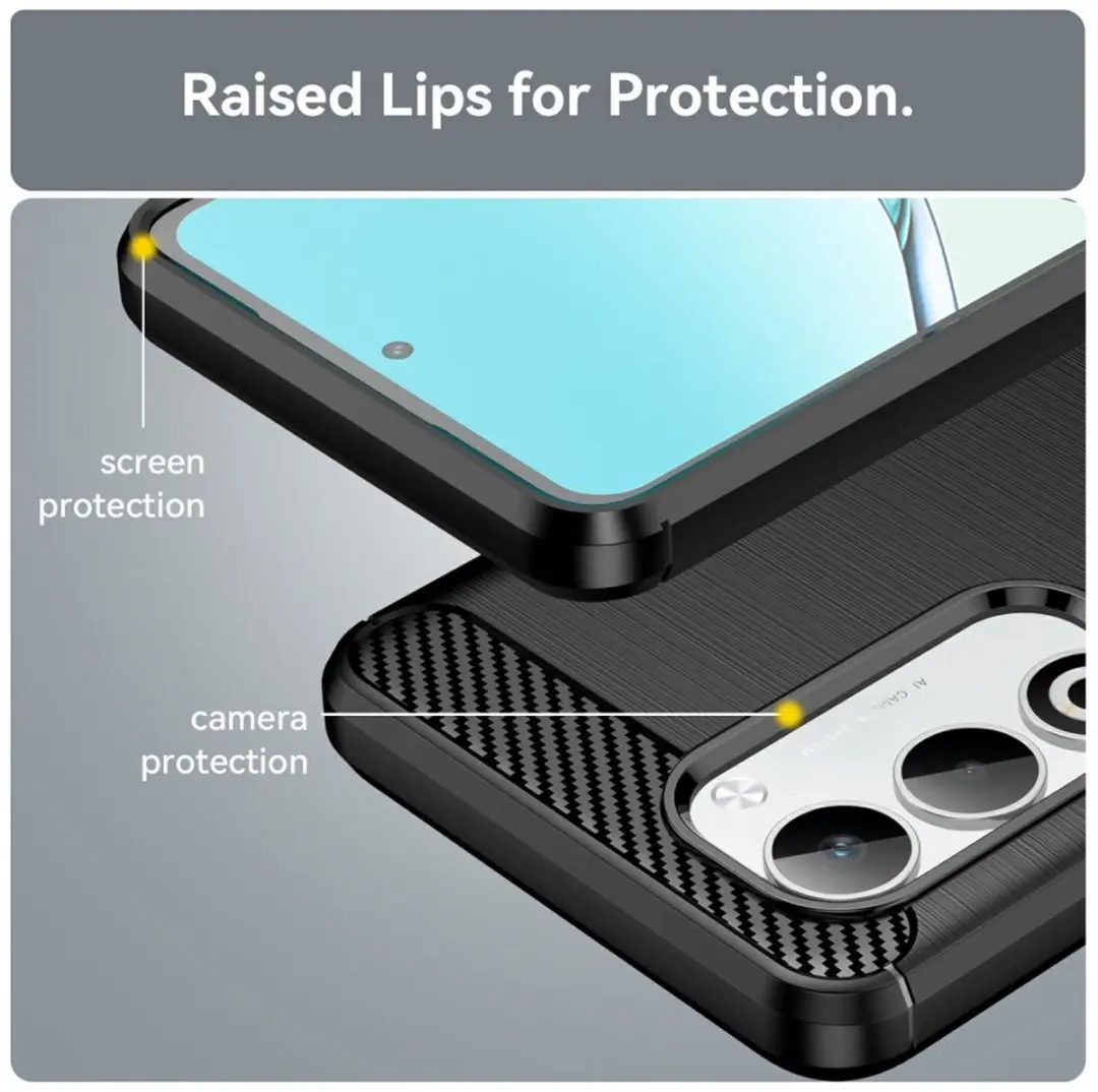 Selected TPU Hoesje Oppo A5 - Zwart