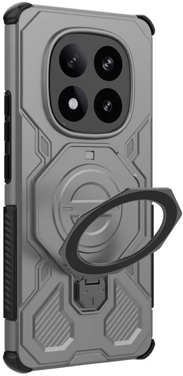 Selected Hoesje Xiaomi Redmi Note 14 Pro Plus - Grijs - MagSafe - afbeelding 6 van 6