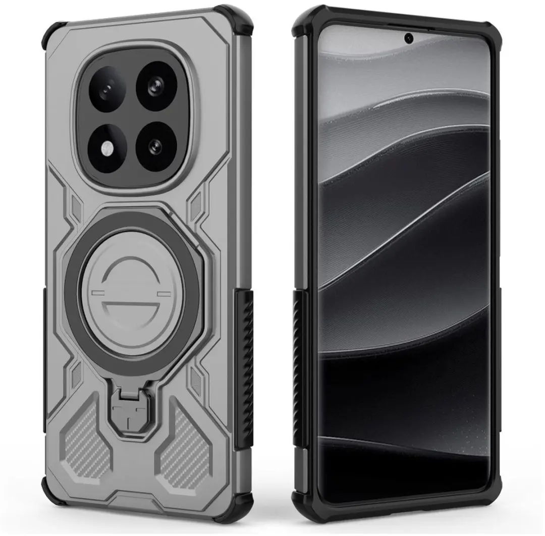 Selected Hoesje Xiaomi Redmi Note 14 Pro Plus - Grijs - MagSafe