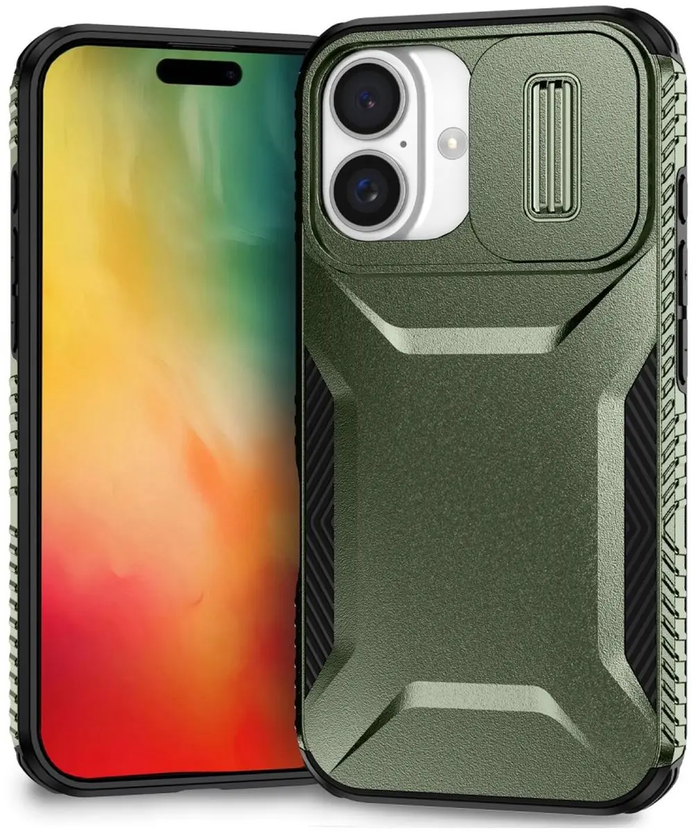 Selected by GSMpunt Apple iPhone 16 Hoesje Groen