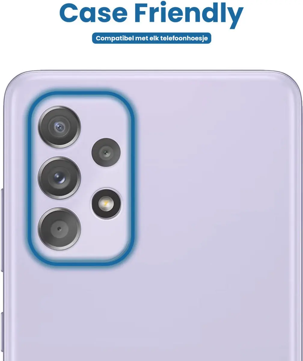 Samsung Galaxy A52/A52S Camera Lens Protector - Transparant