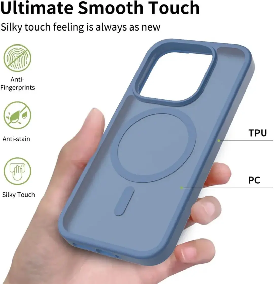Selected Xiaomi 17 Hybrid Back Cover Hoesje - Blauw