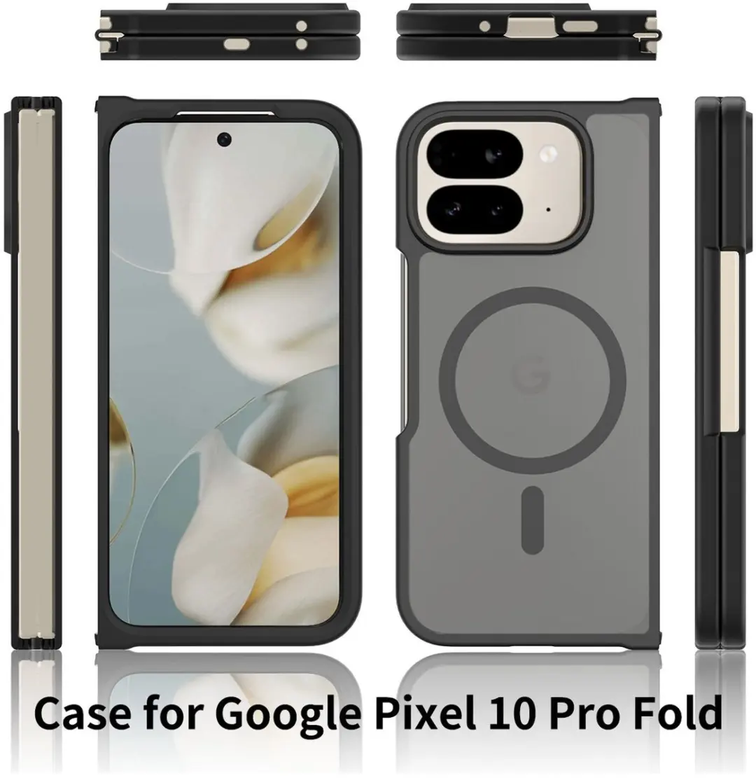 Selected Google Pixel 10 Pro Fold Hoesje - Matte Zwart - MagSafe