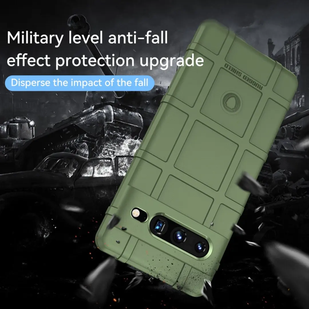 Selected Rugged Shield Hoesje Google Pixel 7 Pro - Groen