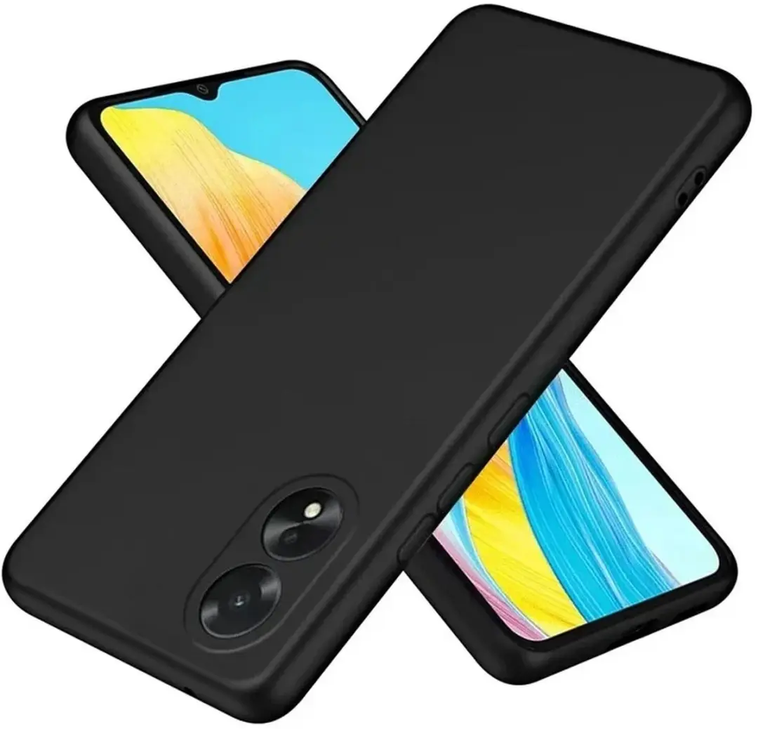 Selected Zwart Dun TPU Hoesje Oppo A38