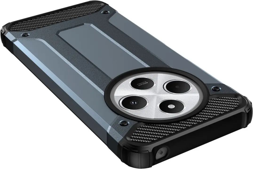 Selected Hoesje Xiaomi Redmi 14C Hybride Blauw