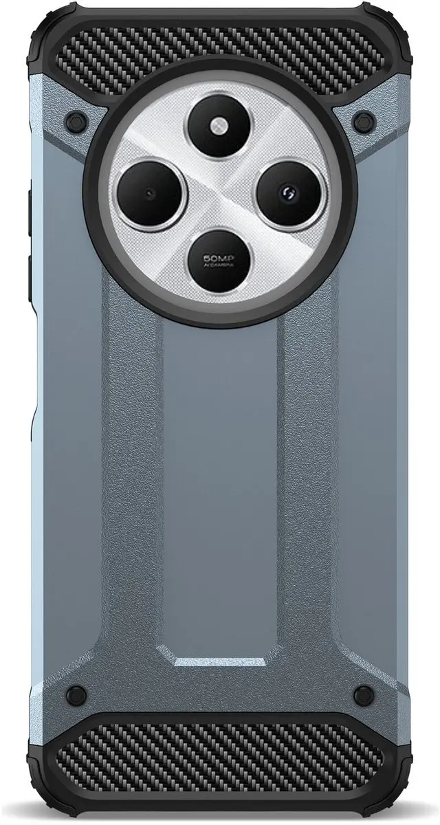 Selected Hoesje Xiaomi Redmi 14C Hybride Blauw