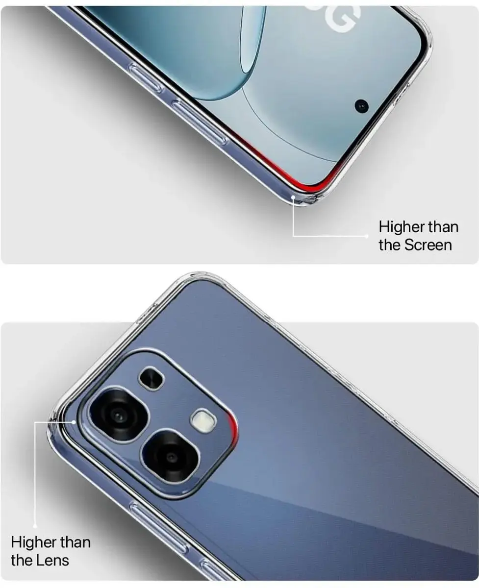 Selected Transparant TPU Hoesje Oppo A6 Pro 5G