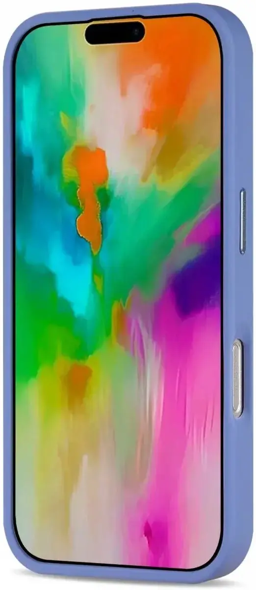 Selected Hoesje iPhone 16 Pro MagSafe Mat - Lichtblauw