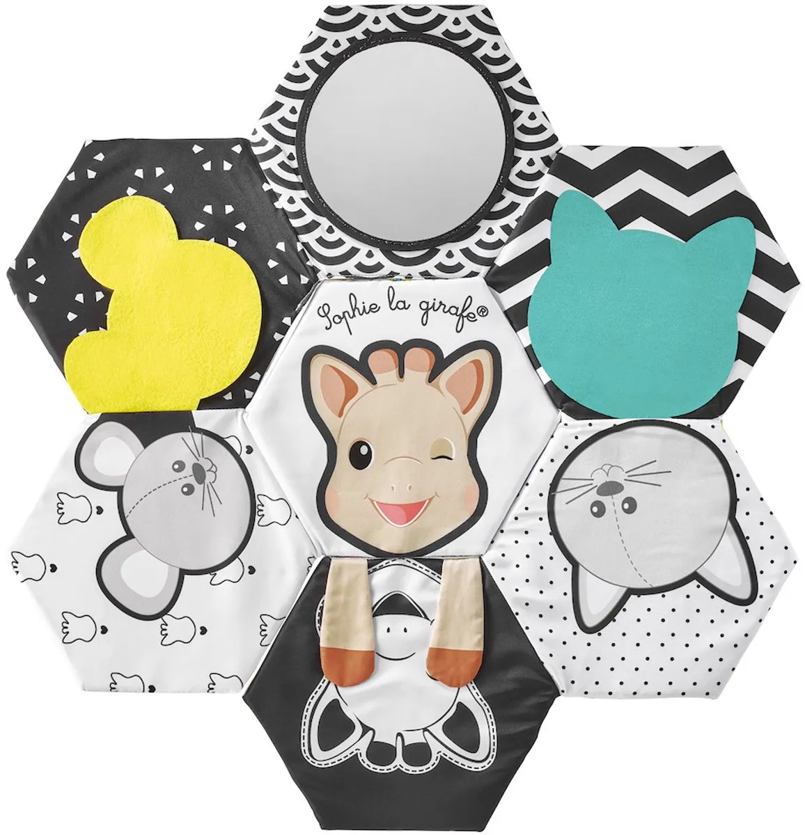 Sophie de Giraf Ontdekkingsboek & Speelkleed 2-in-1 - Multikleuren - afbeelding 6 van 6
