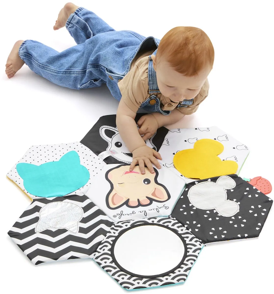 Sophie de Giraf Ontdekkingsboek & Speelkleed 2-in-1 - Multikleuren