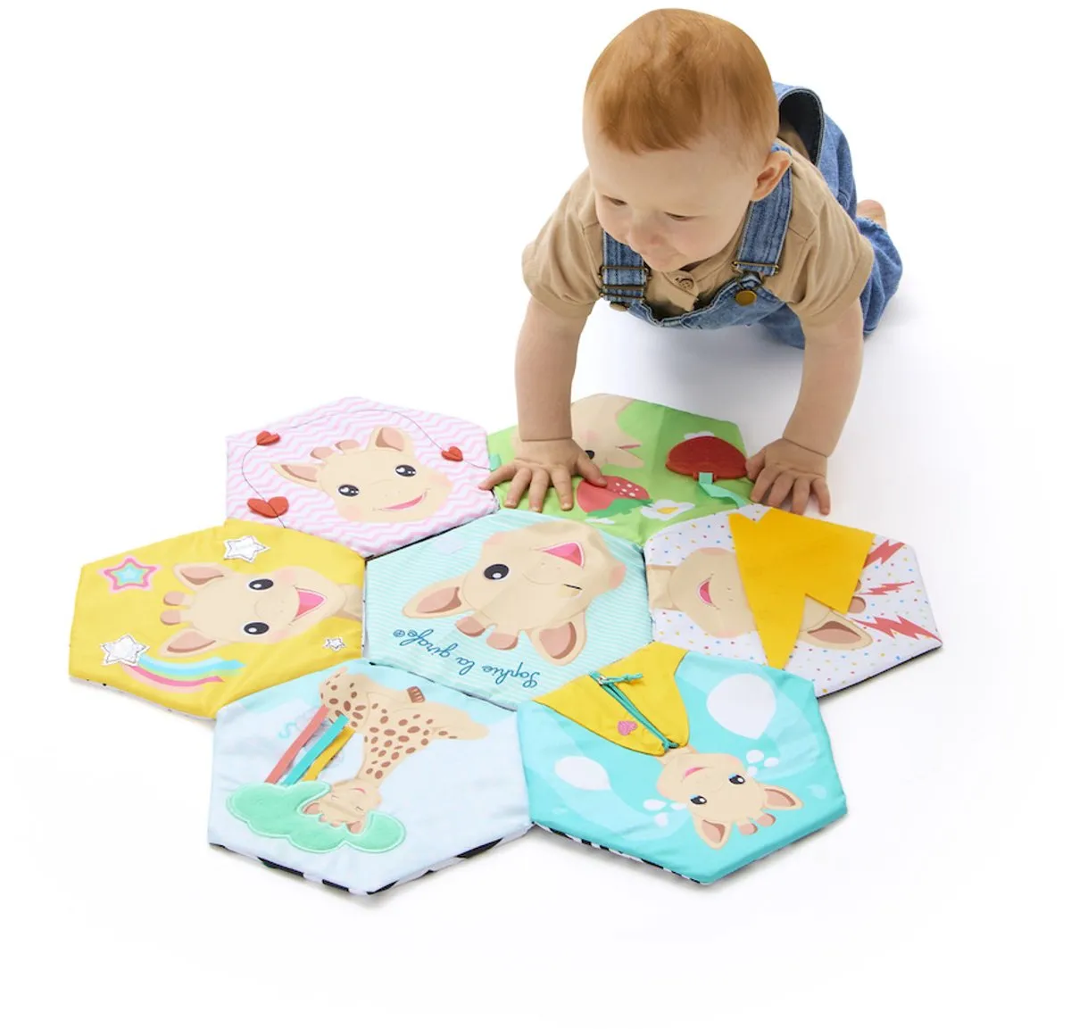 Sophie de Giraf Ontdekkingsboek & Speelkleed 2-in-1 - Multikleuren