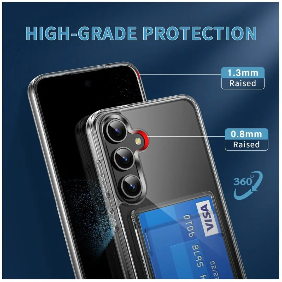 Selected Transparant Hoesje Samsung Galaxy S26 Plus - Pasjeshouder - afbeelding 6 van 6