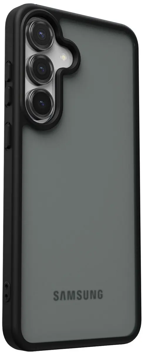 Selected Hoesje Samsung Galaxy S25 FE - Matte Back Cover Zwart