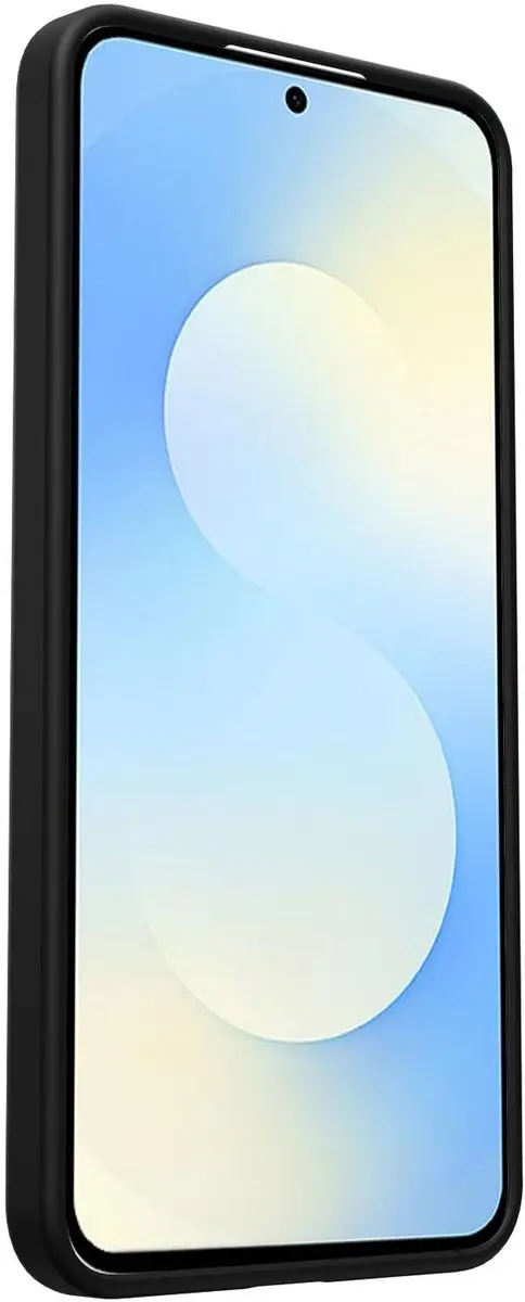 Selected Hoesje Samsung Galaxy S25 FE - Matte Back Cover Zwart
