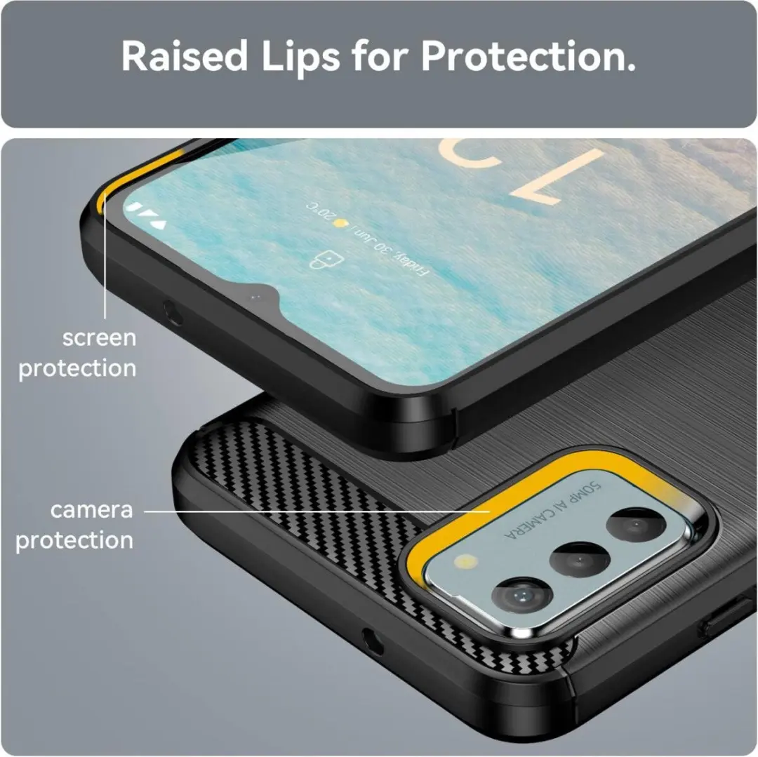 Selected TPU Hoesje Nokia G42 - Zwart