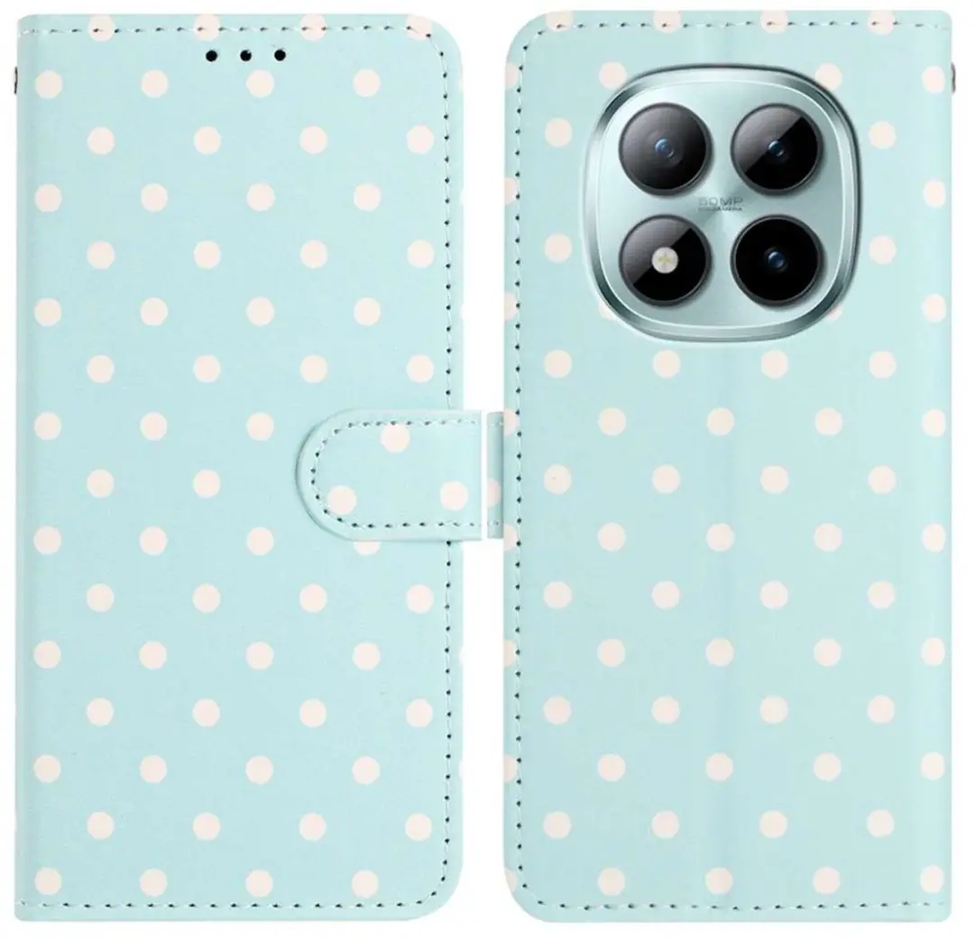 Selected Hoesje Xiaomi Redmi Note 15 Pro+ 5G Polka Dot Wallet