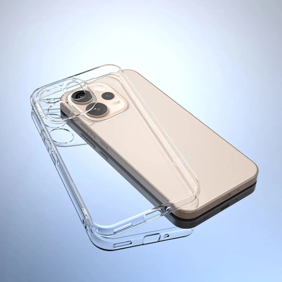 Selected Transparant TPU Hoesje Oppo Reno 15 Pro