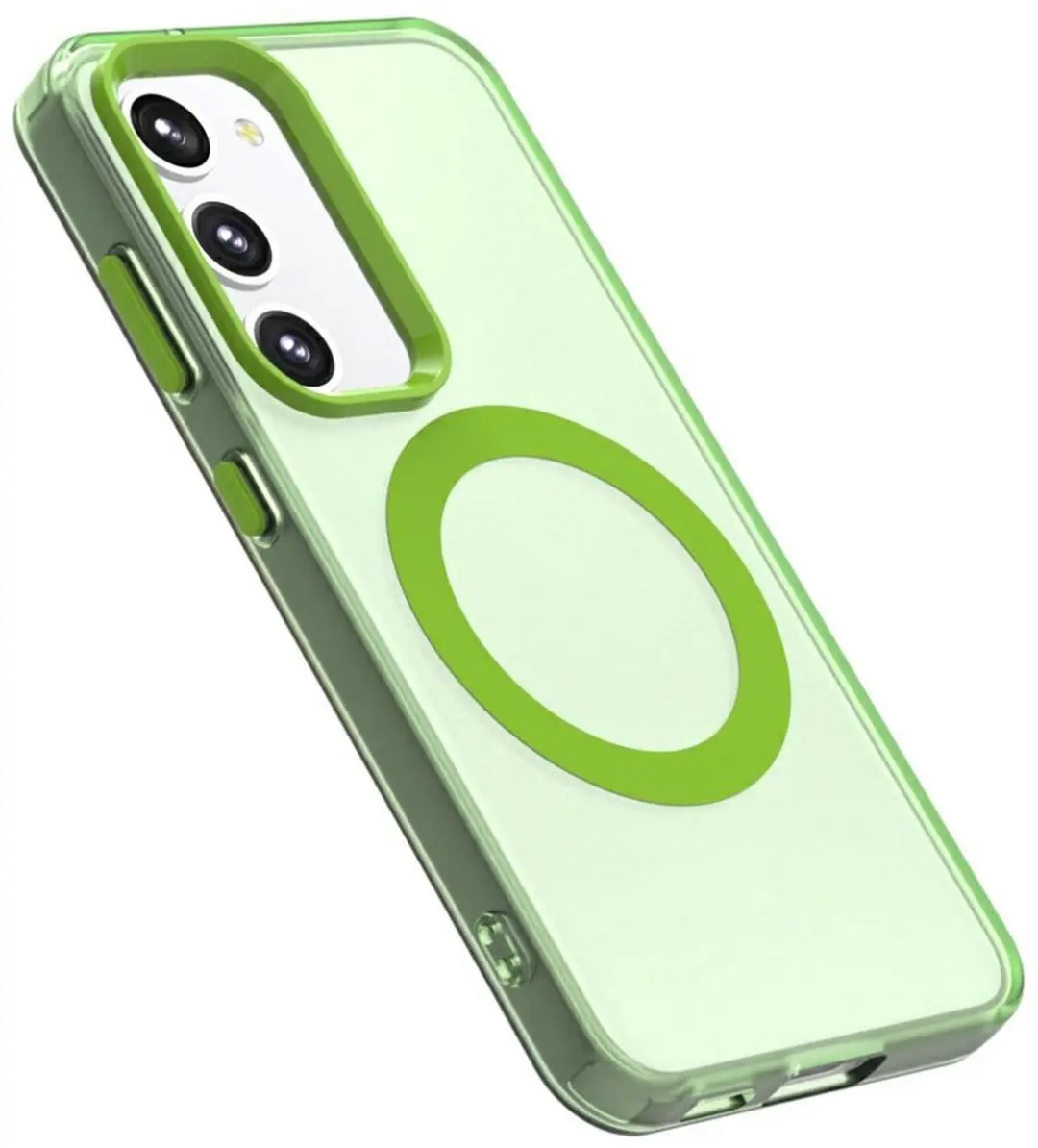 Selected MagSafe Backcover Hoesje Samsung Galaxy S23+ - Groen