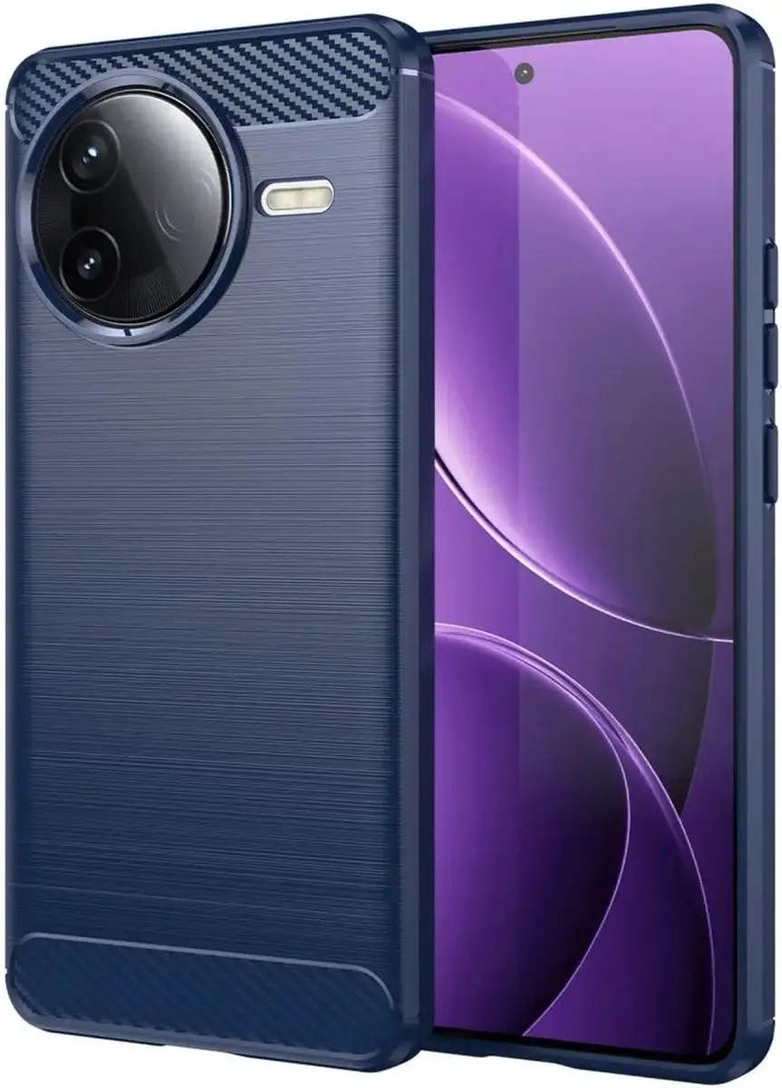 Selected Geborsteld TPU Hoesje Xiaomi Poco F7 Pro