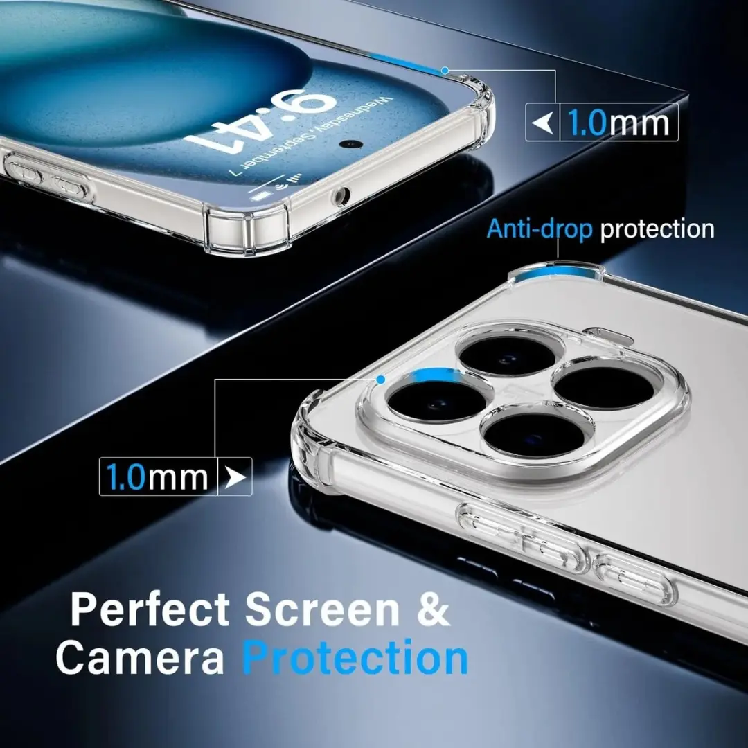 Selected Transparant Hoesje Motorola Moto G86 - Schokbestendig - afbeelding 6 van 6
