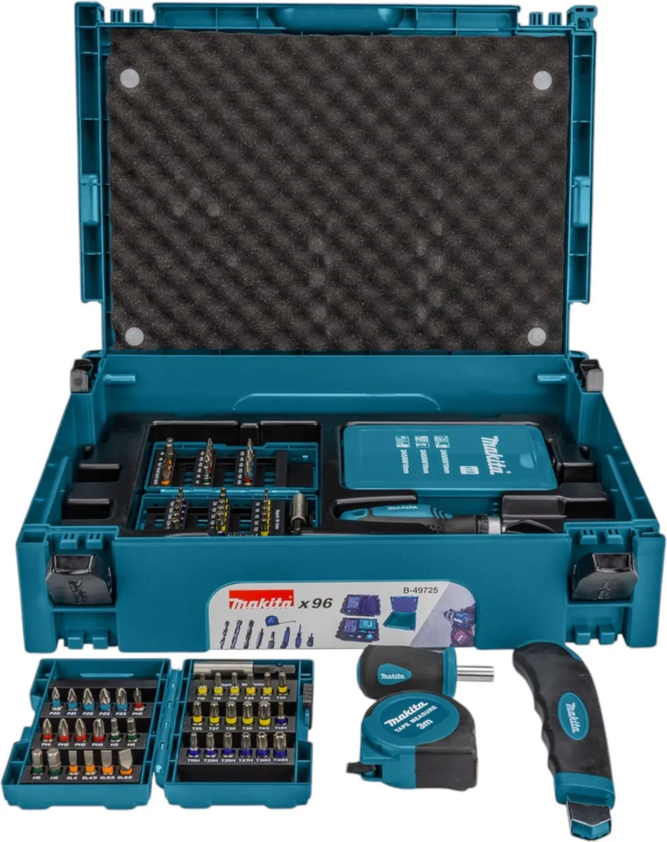 Makita B-49725 Boor-/schroefbitset