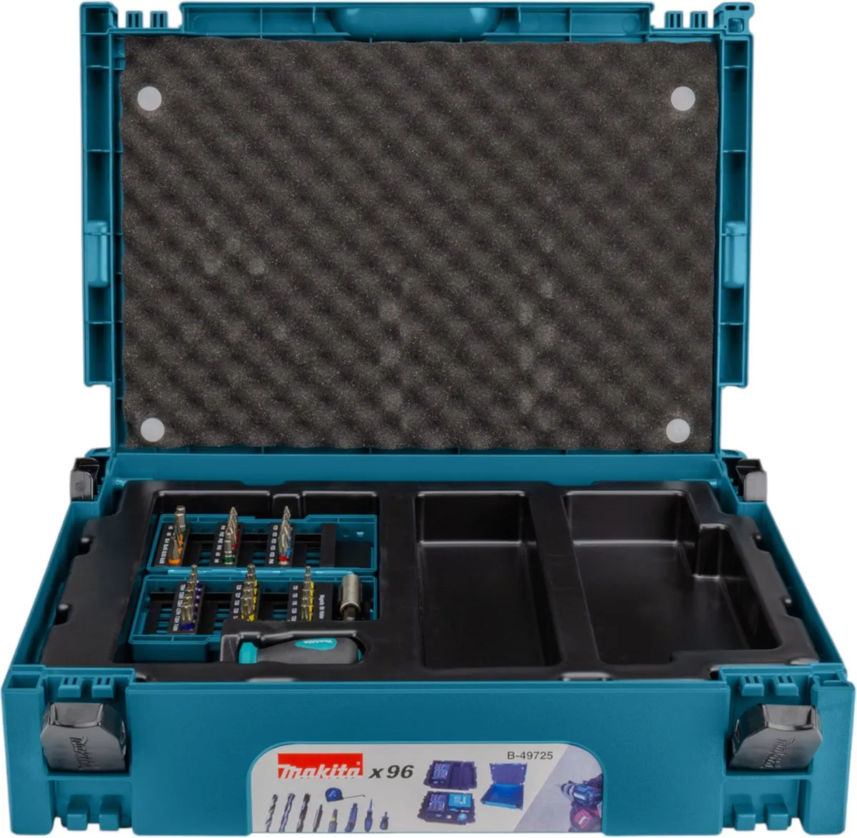 Makita B-49725 Boor-/schroefbitset - 96-delig