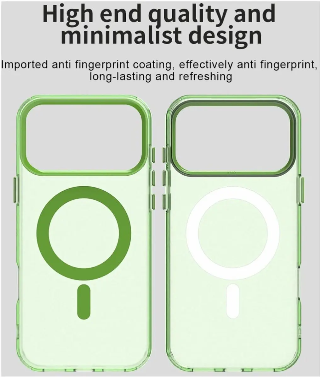 Selected MagSafe Backcover iPhone 17 Pro Max - Groen