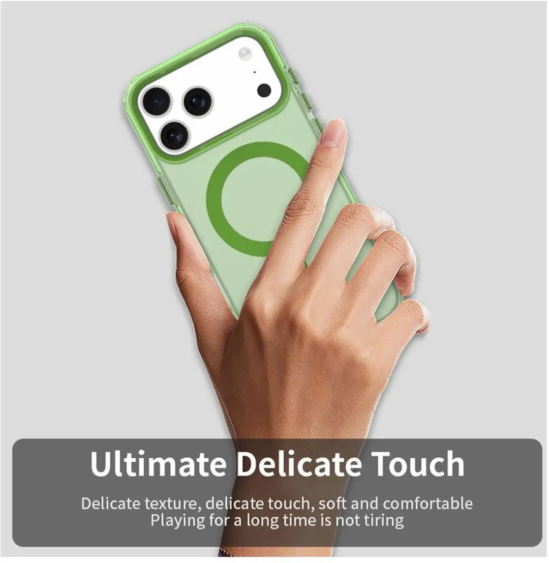 Selected MagSafe Backcover iPhone 17 Pro Max - Groen