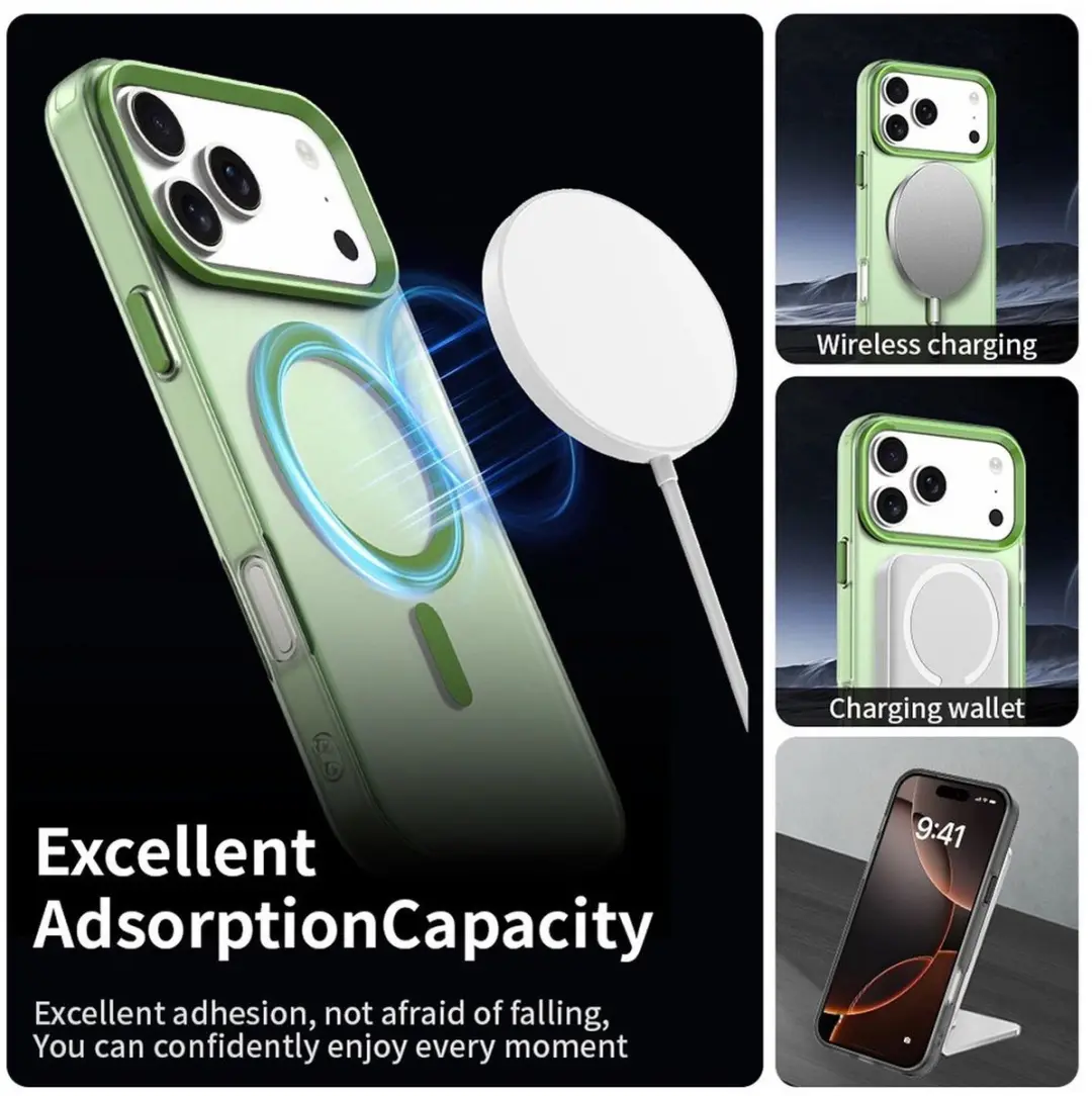 Selected MagSafe Backcover iPhone 17 Pro Max - Groen - afbeelding 6 van 6
